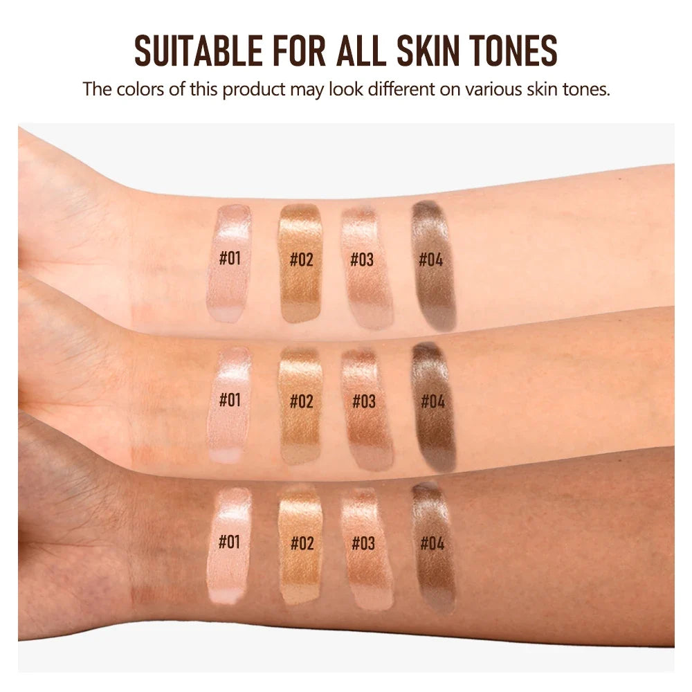 Glow Bronzing Drops – Liquid Bronzer with Peptides & Squalane