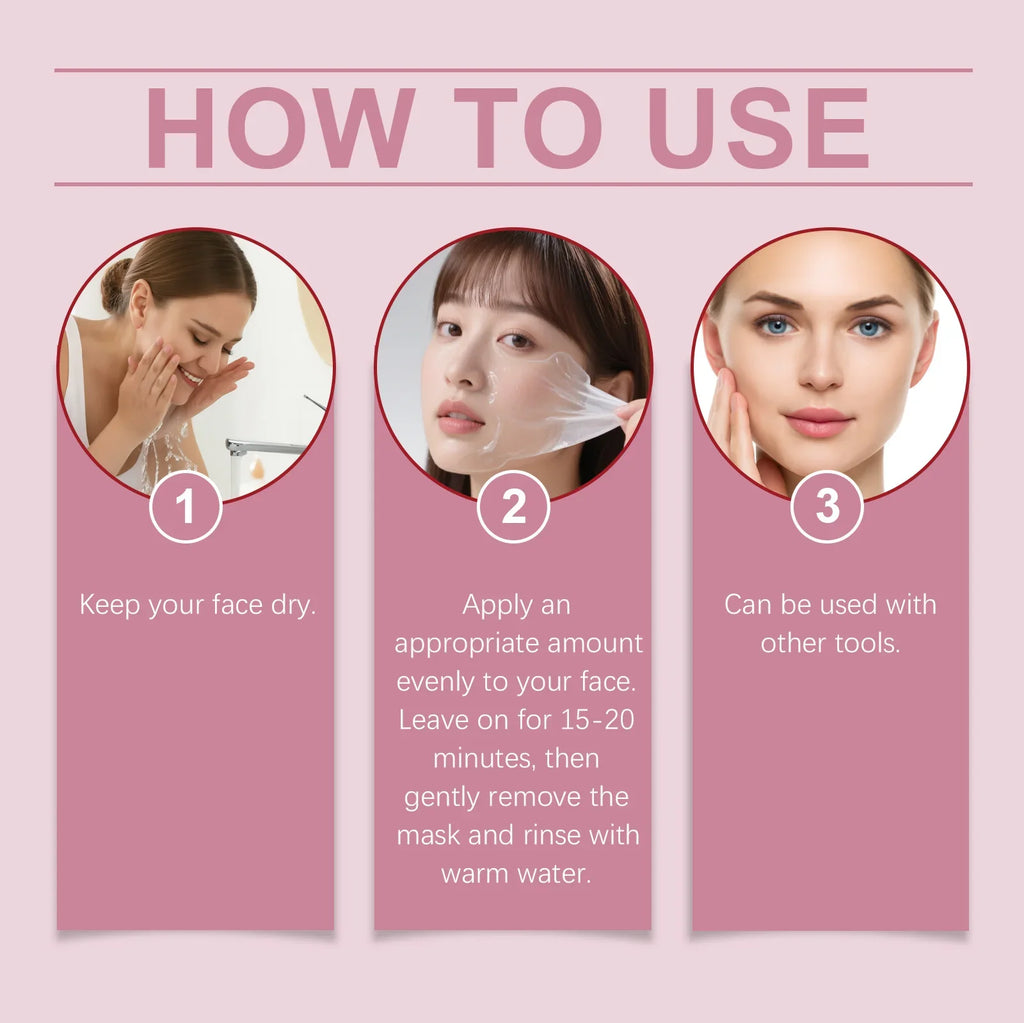 Viareline Collagen Peel Off Mask – Blackhead Removal & Glow