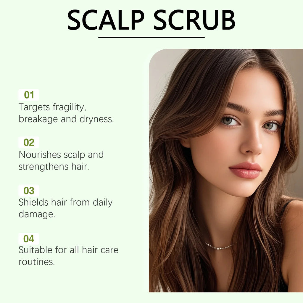 Gleamxi Tea Tree Scalp Scrub | Anti-Dandruff Deep Cleanse