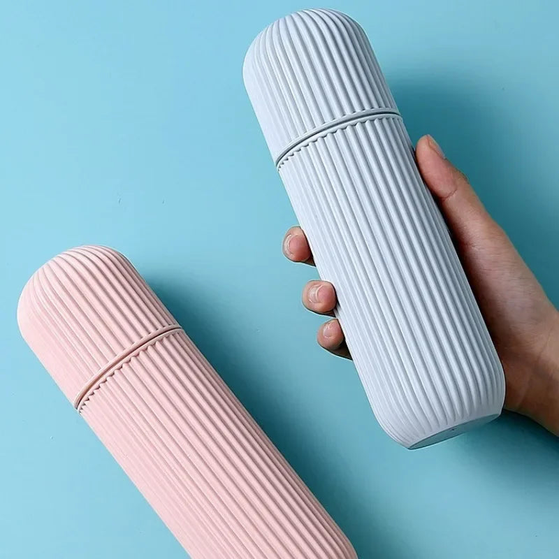 Portable Travel Toothbrush & Toothpaste Holder Case