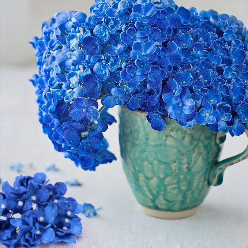 Artificial Silk Hydrangea Stems – Wedding & Home Décor