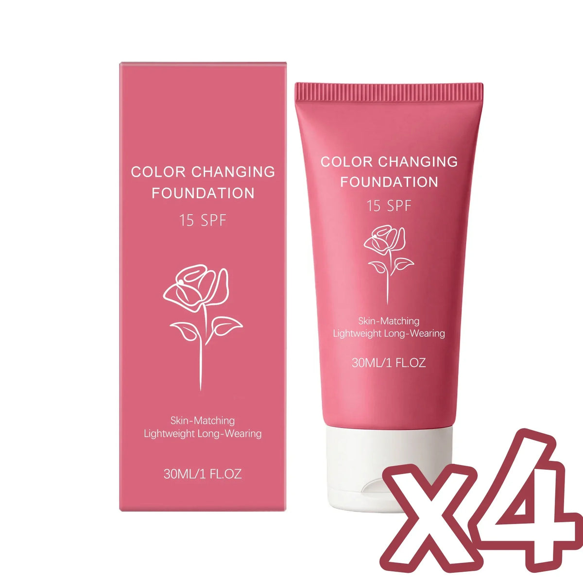 Color Changing Foundation SPF 15 | Hydrating Natural Coverage