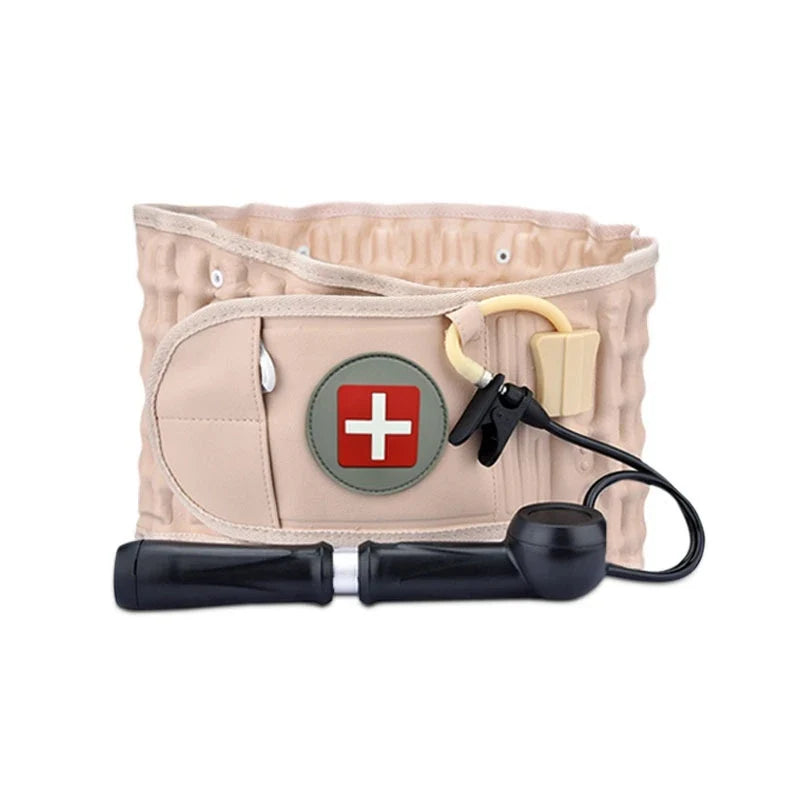 Inflatable Waist Brace Fixed Belt Traction Suitable Male Female Adult