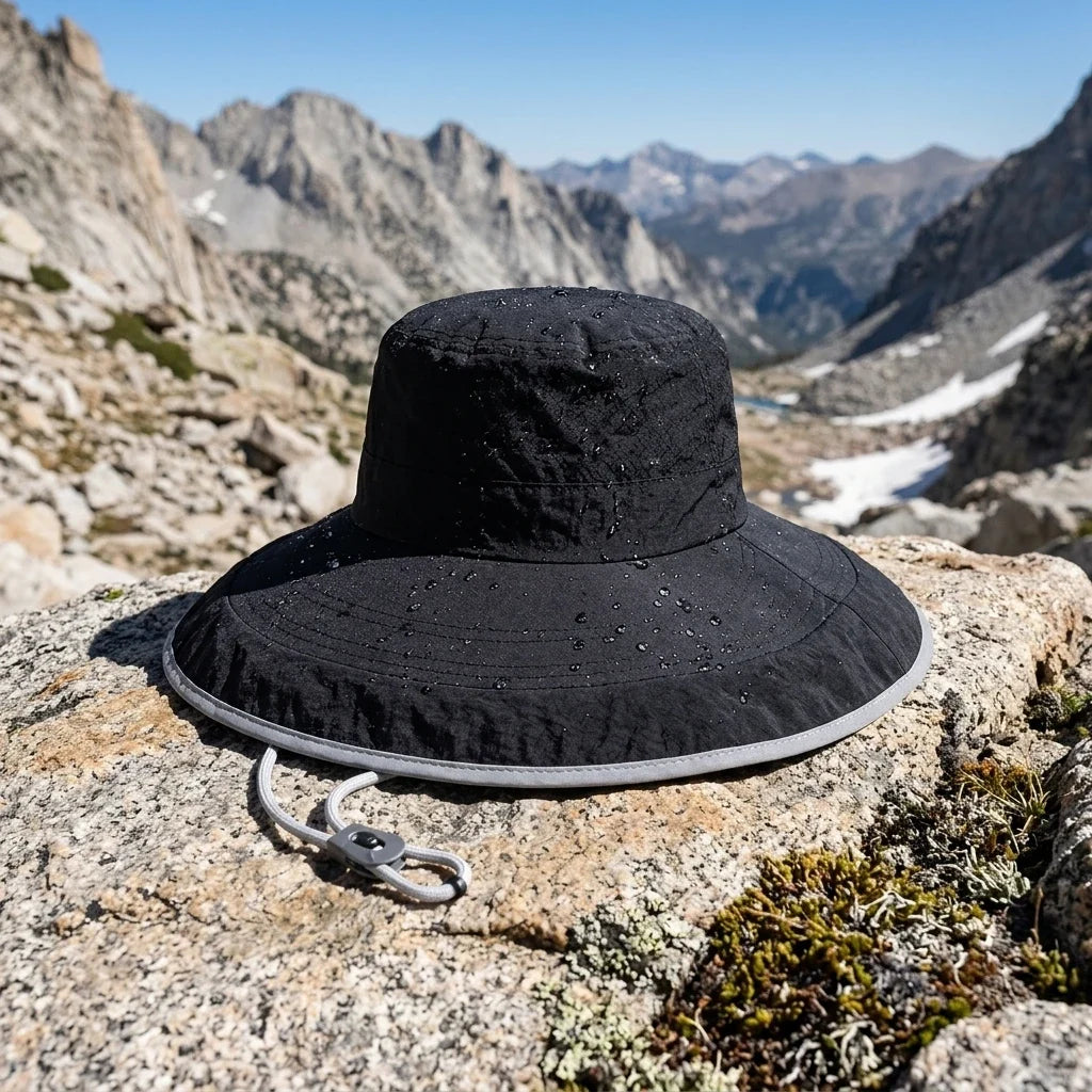 UPF50+ Wide Brim Sun Hat with Detachable Cape | Women's