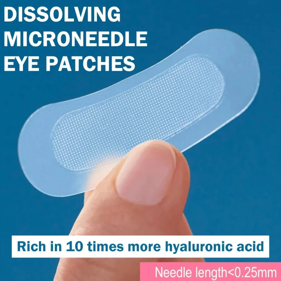 Microneedle Collagen Eye Patches – Hydrating & Firming Mask