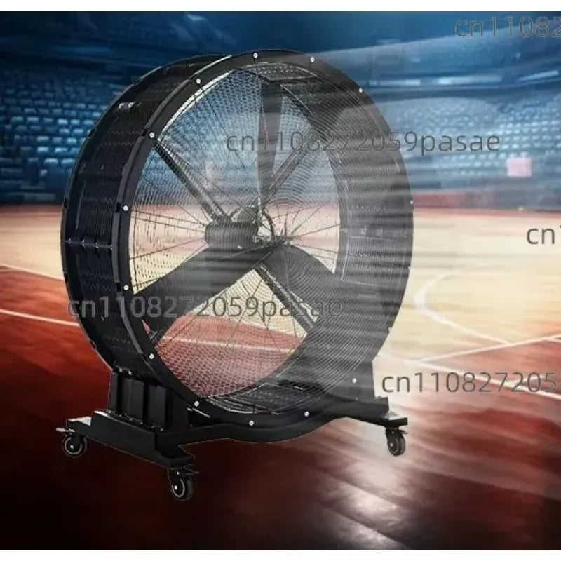 Industrial Wall-Mounted Axial Cooling Fan 220V | Large Mobile