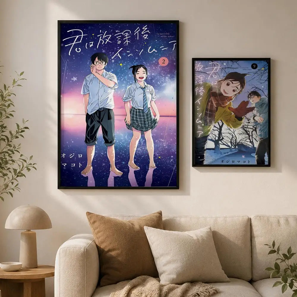 Insomniacs After School Anime Poster – HD Waterproof PVC Wall Art