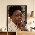 Lupita Nyong'o HD Wall Poster – Waterproof Sticky Home Decor