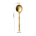 Seashell Stainless Steel Teaspoon | Coffee & Dessert Spoon