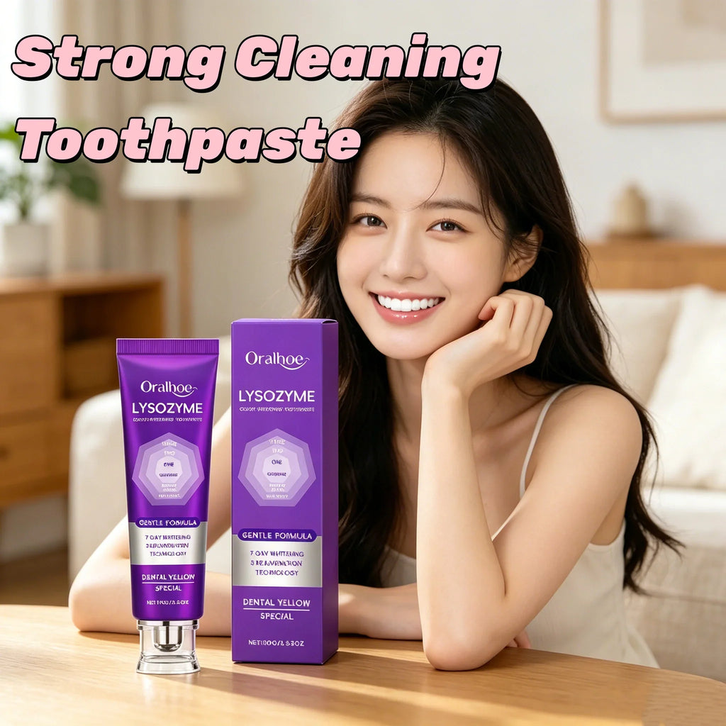 Oralhoe Whitening Toothpaste – Stain Removal & Fresh Breath