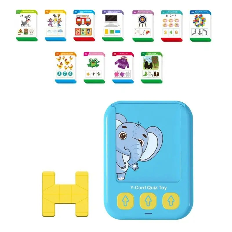 Bilingual Flashcard Learning Machine for Kids | 55 Cards