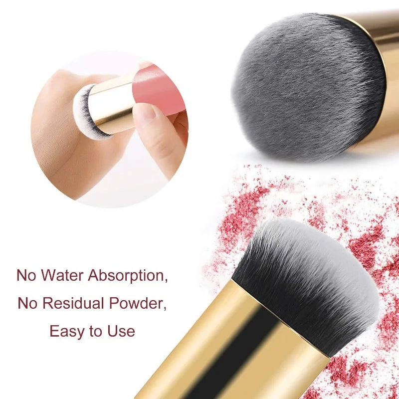 Chubby Kabuki Makeup Brush – Foundation, Powder & Blush