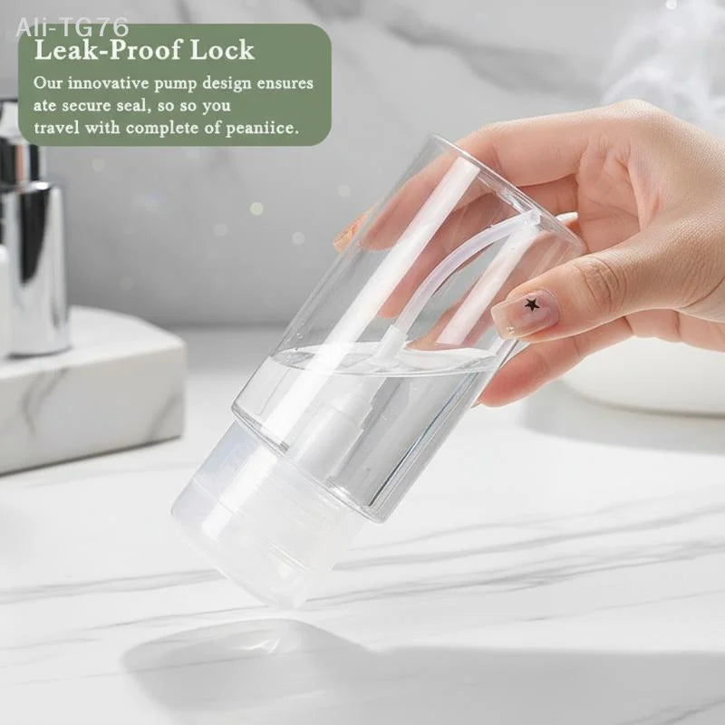Refillable Press Pump Dispenser Bottle | Nail Polish Remover