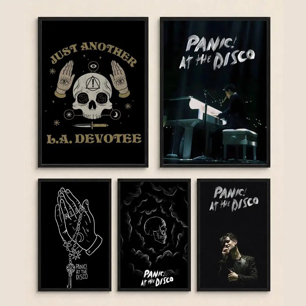 Panic! At The Disco HD Poster – Waterproof Sticky Wall Art