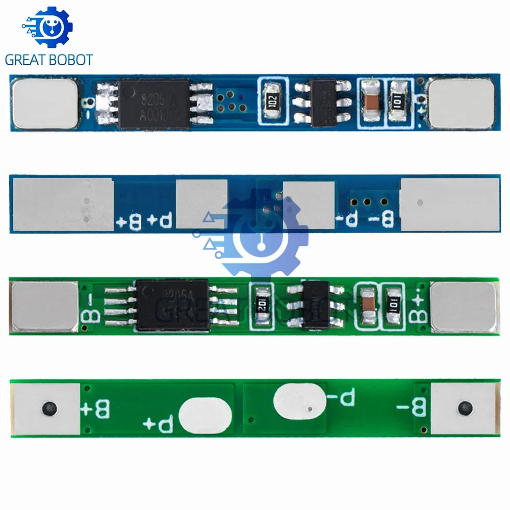 10PCS 1S BMS PCM Protection Board for 18650 32650 Li-ion