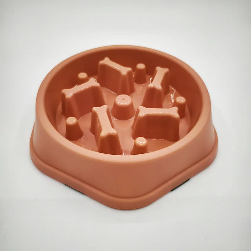 Anti-slip Anti-choking Slow Feeder Bowl Large Dogs Anti-tip Pet Food