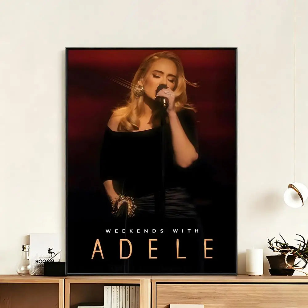 HD Waterproof Singer Art Poster | Modern Wall Decor