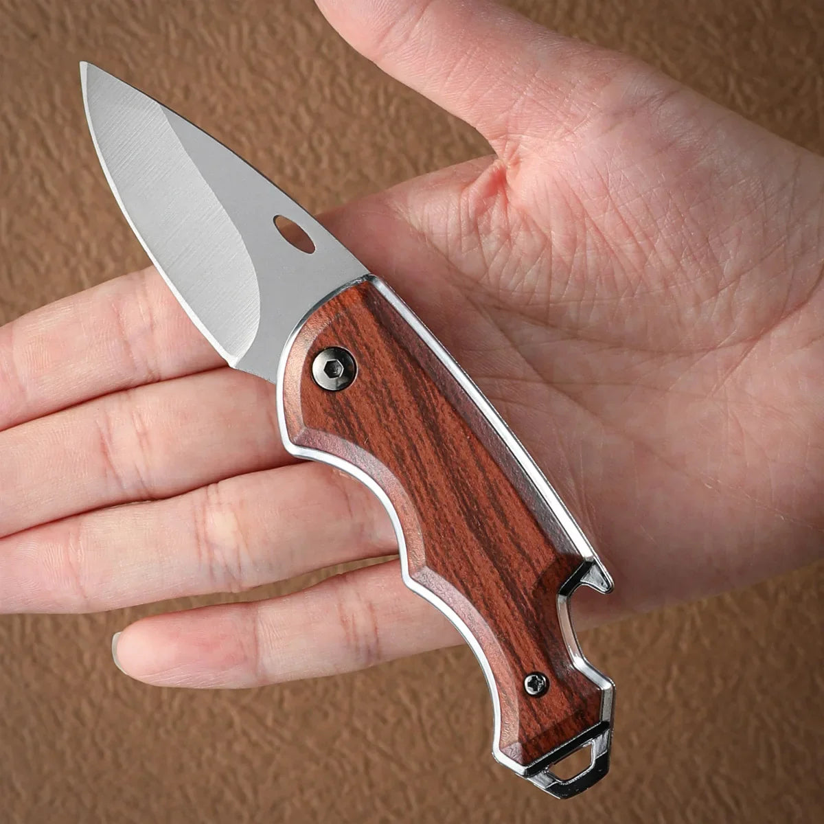 SHENJIU Forged Folding Boning Knife – Stainless Steel EDC Pocket