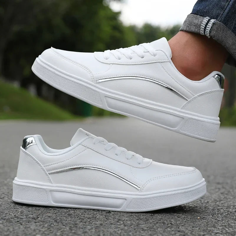 ZULIWAGN Men's Minimalist Sneakers – Lightweight Breathable Casual