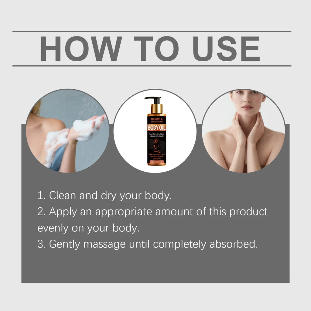 Jojoba Seed Body Firming Oil – Tighten, Lift & Moisturize 100ml