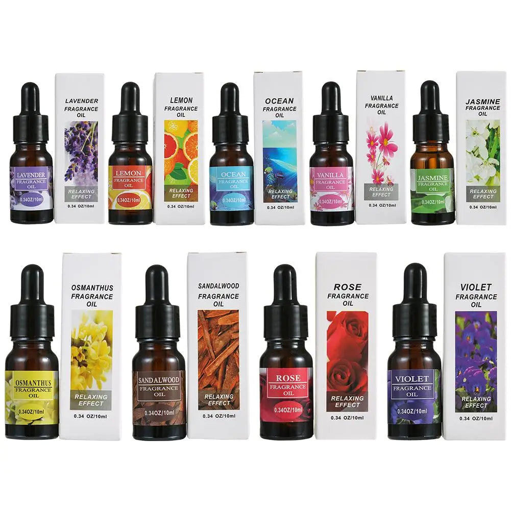 Car & Home Essential Oil Air Freshener Refill with Dropper 10ml