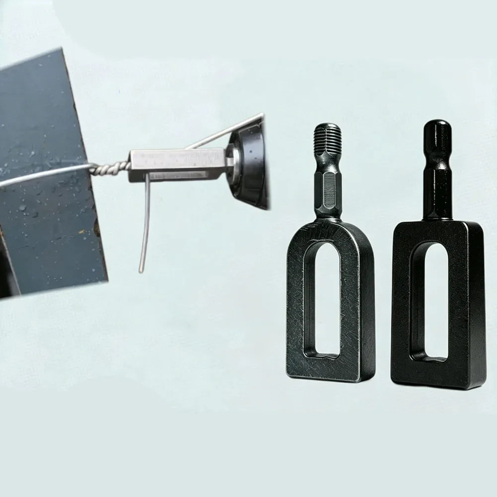 Drill Wire Twister Tool – 9 & 11 Gauge Fence Wire Winder
