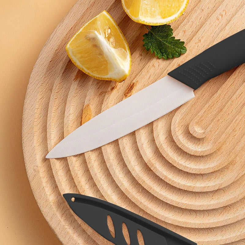 Ceramic Kitchen Knife Set 3" 4" 5" – Fruit & Paring Knives