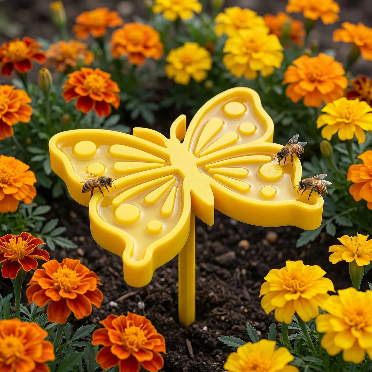 Bee & Butterfly Water Feeder | Garden Stake Drinking Station