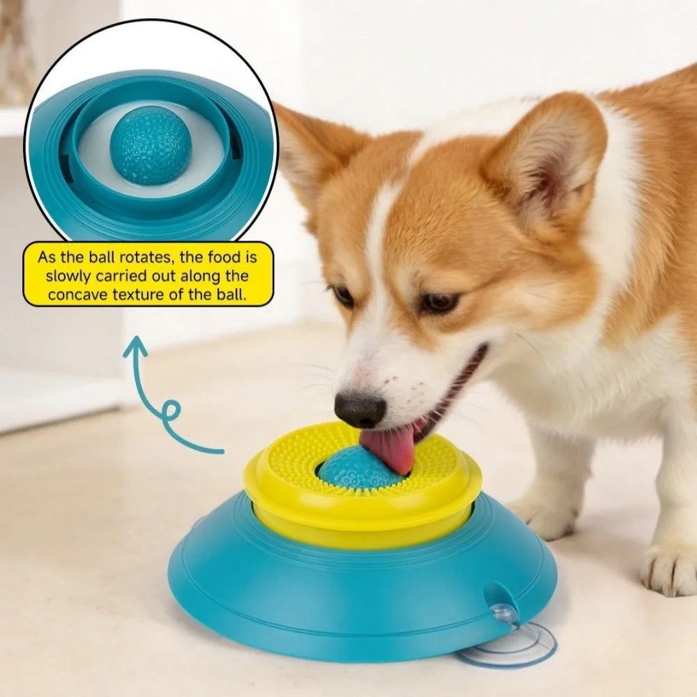 Anti-choking Dog Licking Bowl Non-slip Base Food-grade Slow Feeder