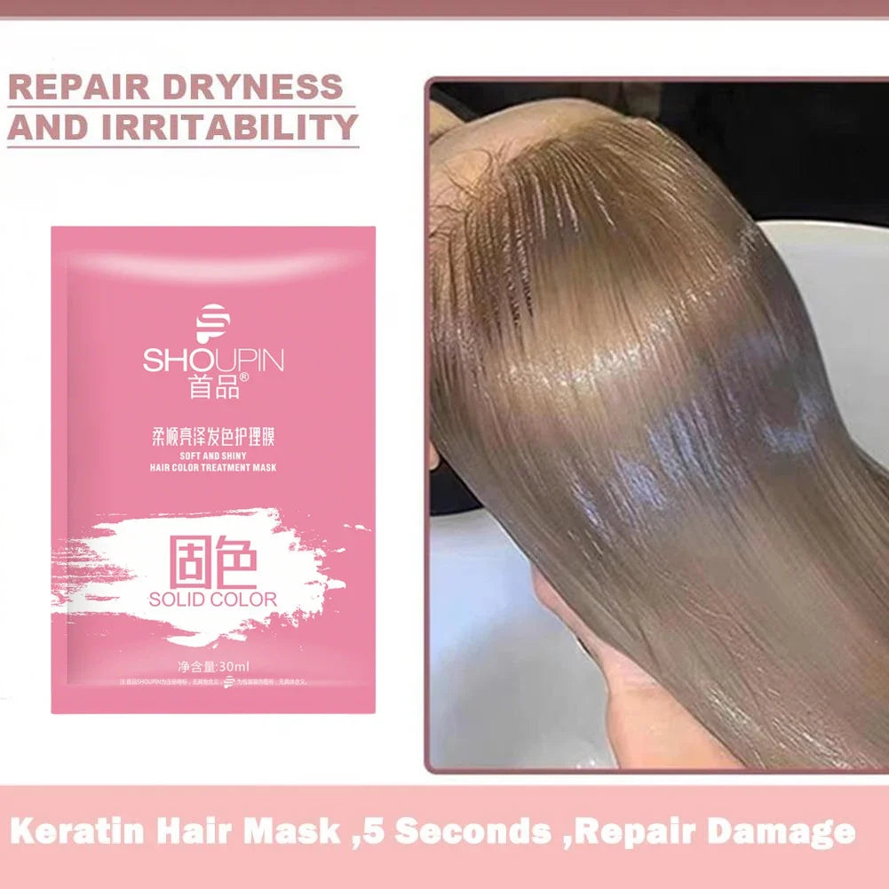 Keratin Hair Mask – Repair Frizz, Damage & Straighten Hair