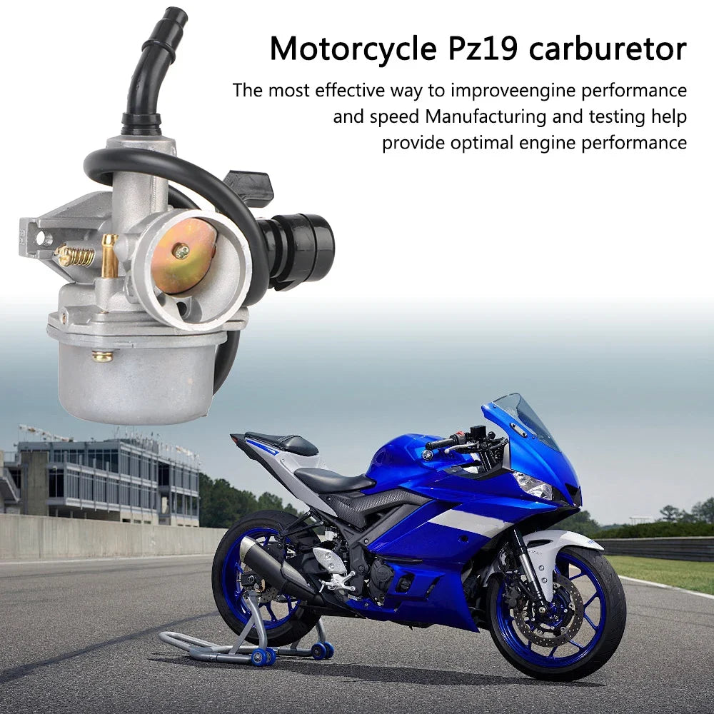 PZ19 19mm Carburetor for 50cc 70cc 90cc 110cc ATV Dirt Bike