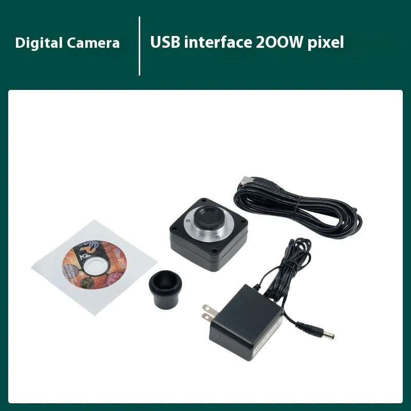 HD USB Digital Microscope Camera – Mono/Bi/Trinocular Eyepiece