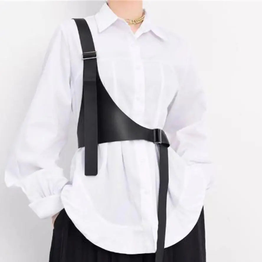 Designer Belts Women Waist Harness Skirt Belt Soft Pu Leather Dress
