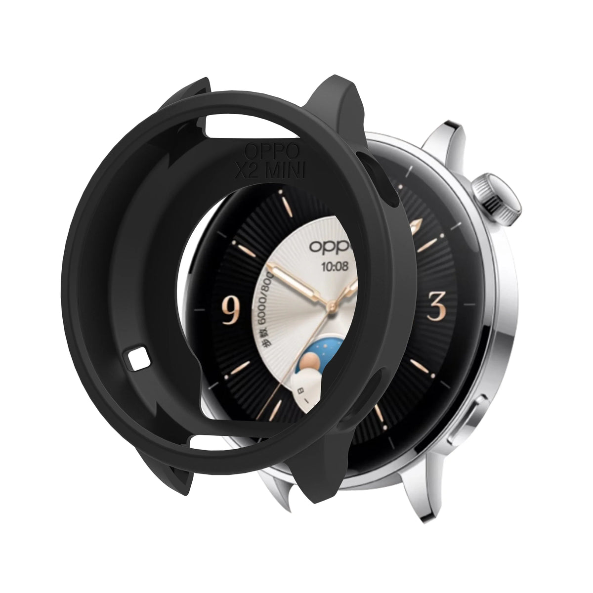 Silicone Case Cover for Oppo Watch X2 Mini – Shockproof