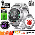 Professional 50 Meters Swimming Smartwatch BT Call Amoled Screen