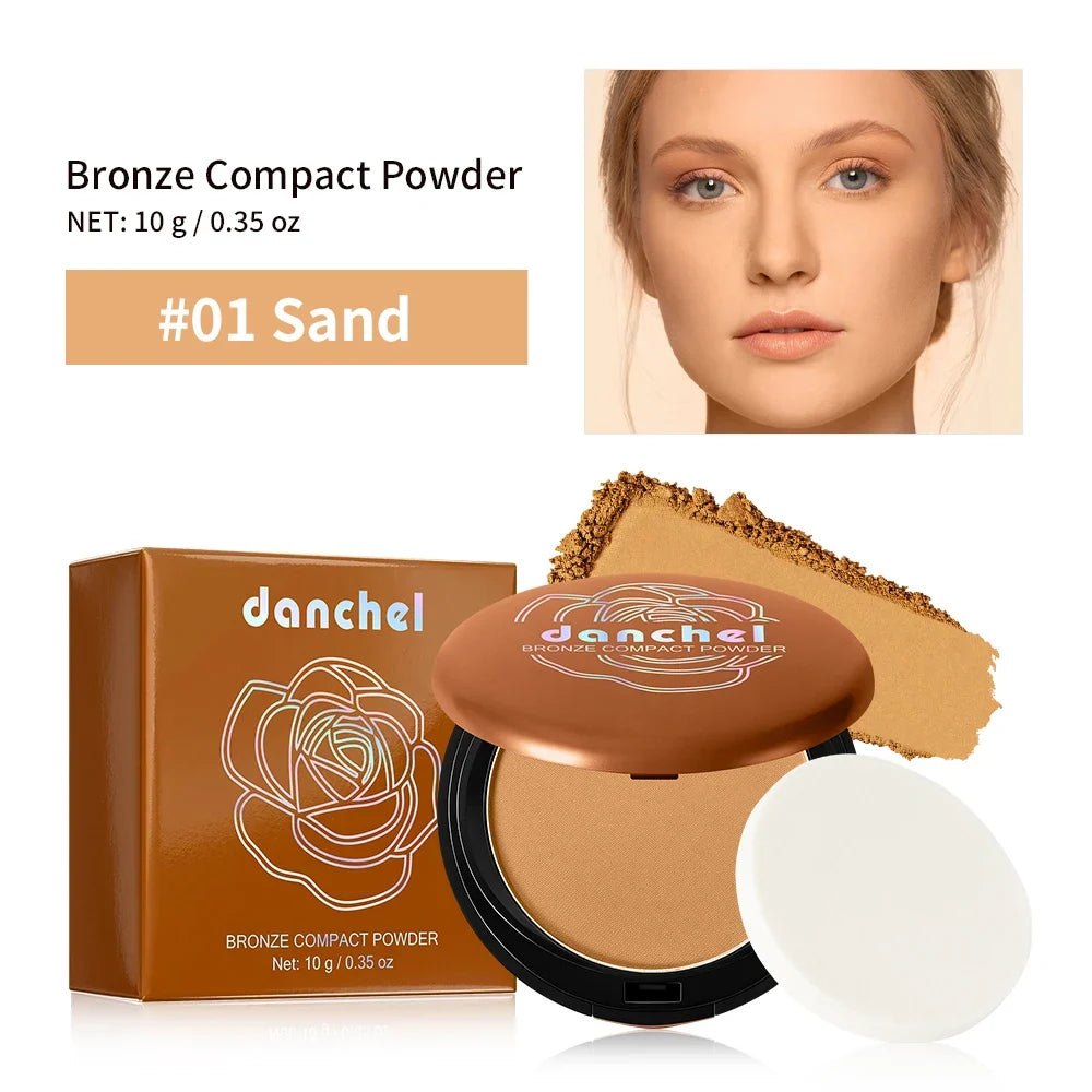 Matte Compact Setting Powder – Waterproof Oil Control Makeup