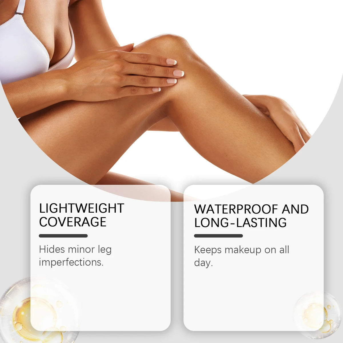 OceAura Leg Foundation Cream – Tan, Cover & Moisturize | 100g