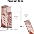 Automatic Dental Floss Storage Box Pop-up Dispenser Oral Hygiene Care