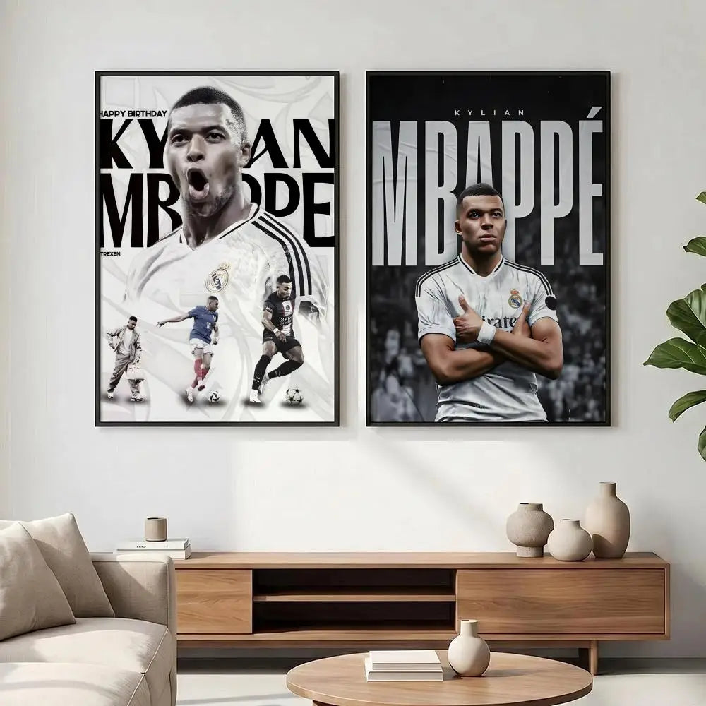 HD Football Sports Wall Poster – Waterproof Sticky Home Decor