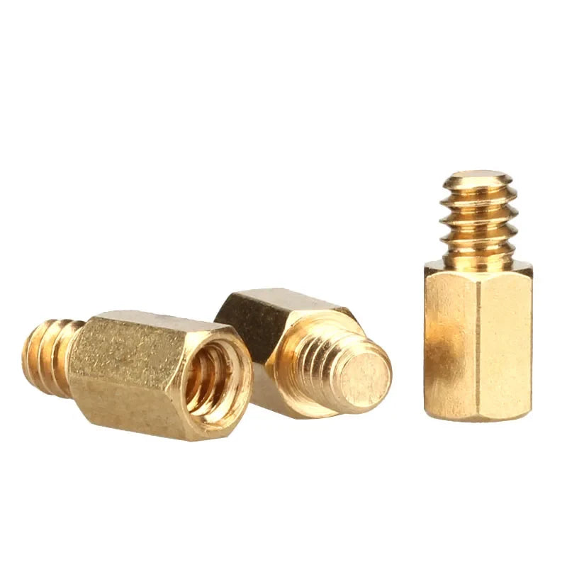 6 32X6+ 32X6 5+ Hex Brass Standoff Spacer Pillar Motherboard