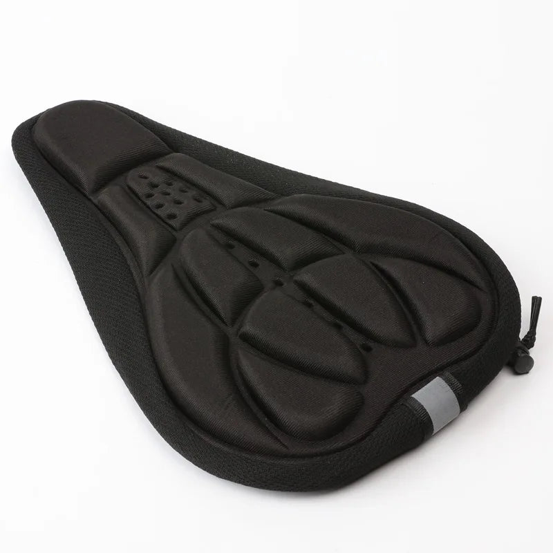 3D Bike Saddle Cover Breathable Comfort Foam Seat Cushion Cycling