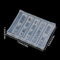 3D Lace Umbrella Silicone Nail Art Mold | DIY Manicure Template