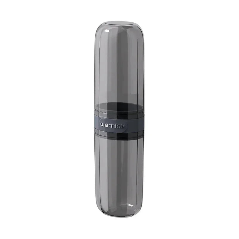 Transparent Portable Toothbrush Travel Case – Acrylic Cover