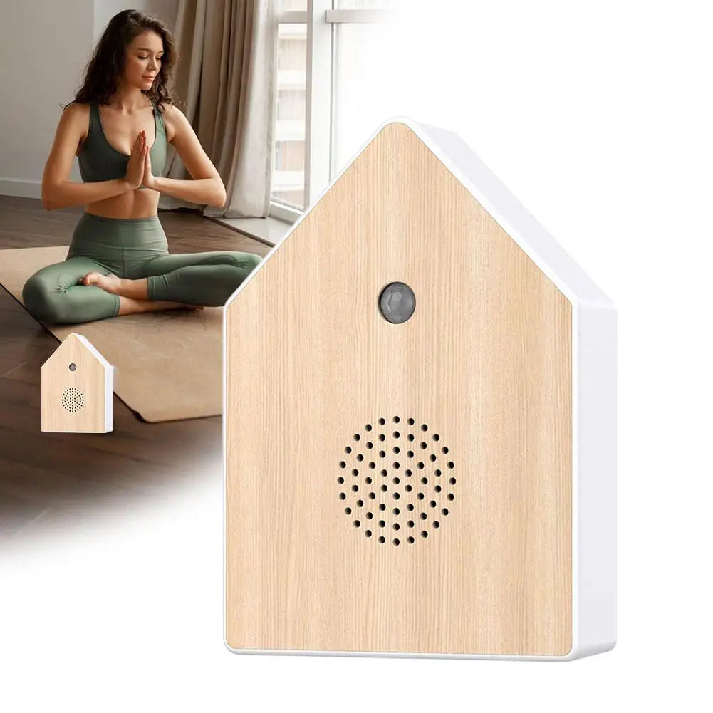 Motion-Activated Chirping Bird Music Box | Nature Sound Speaker