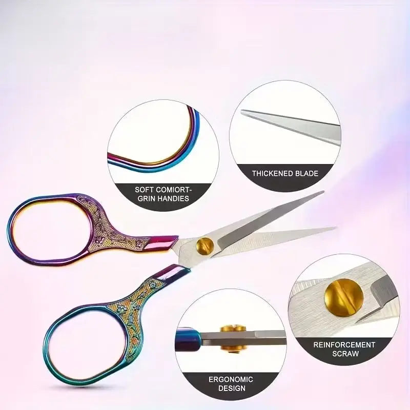 Retro Stainless Steel Embroidery Scissors – Tailor Shears