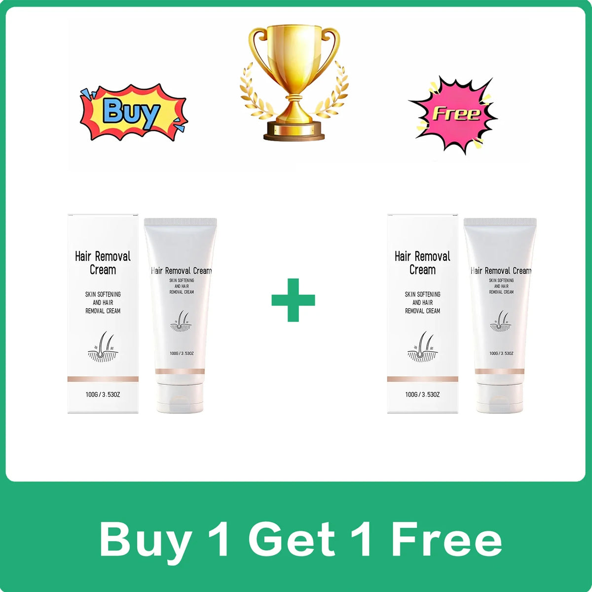 Avocado Hair Removal Cream for Sensitive Skin – 100g