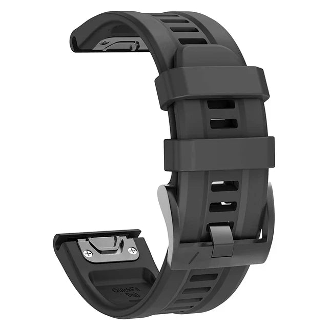 Silicone QuickFit Watch Band for Garmin Fenix & Instinct 22/26mm