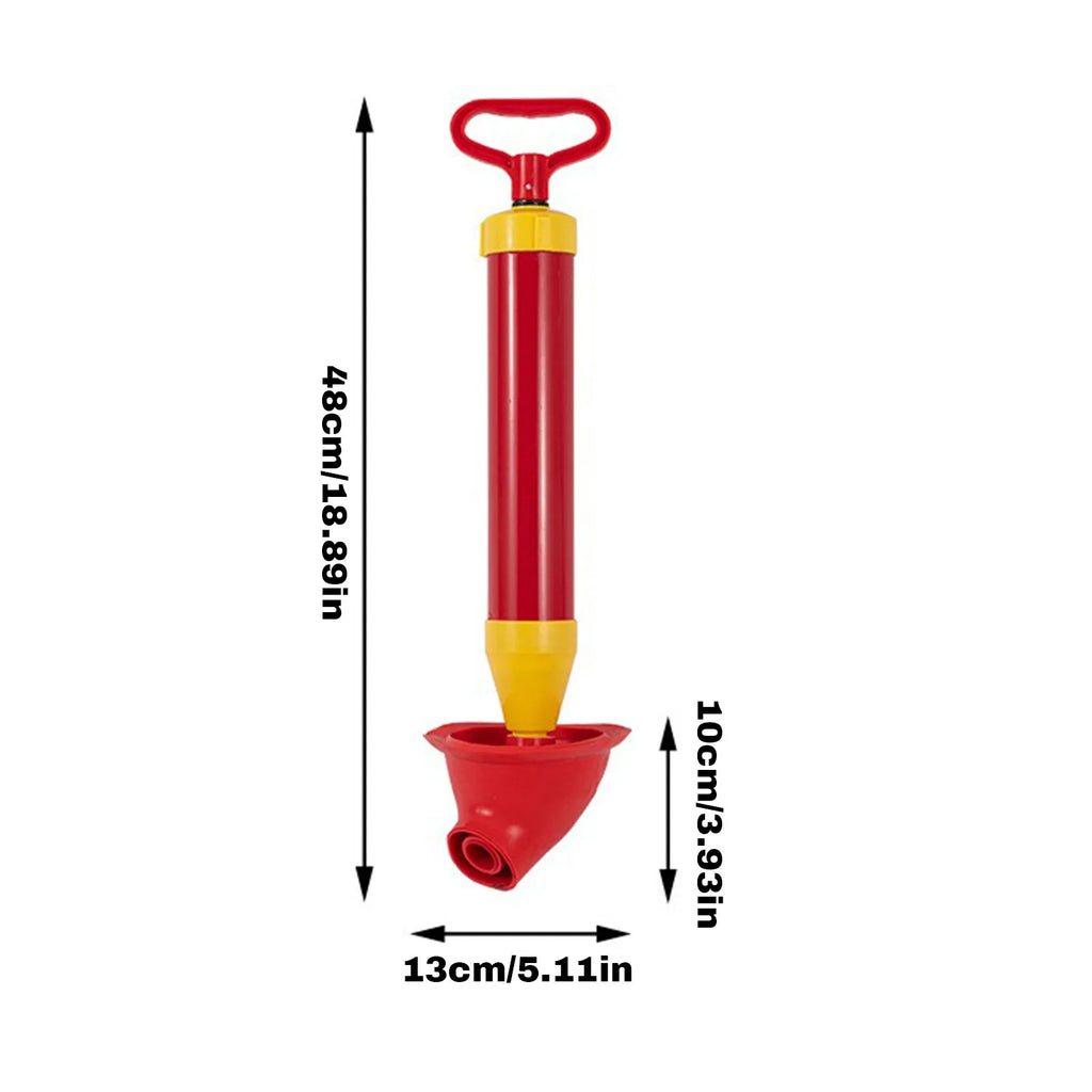 High-Pressure Toilet Plunger | Heavy-Duty Vacuum Suction Cup