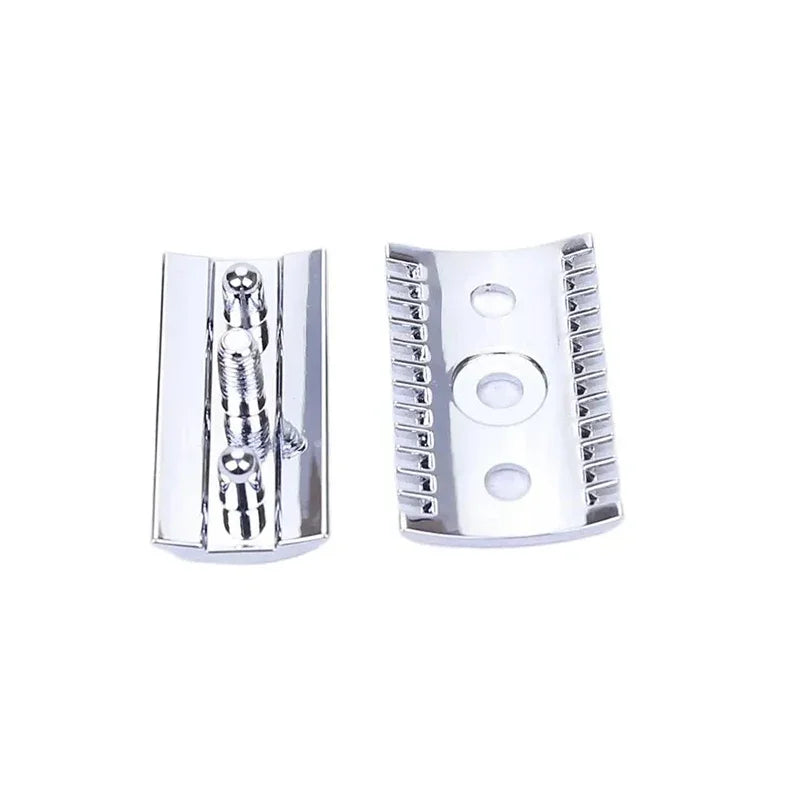2026 YAQI Chrome Open Comb Shaving Razor Head Mens Blade Gap