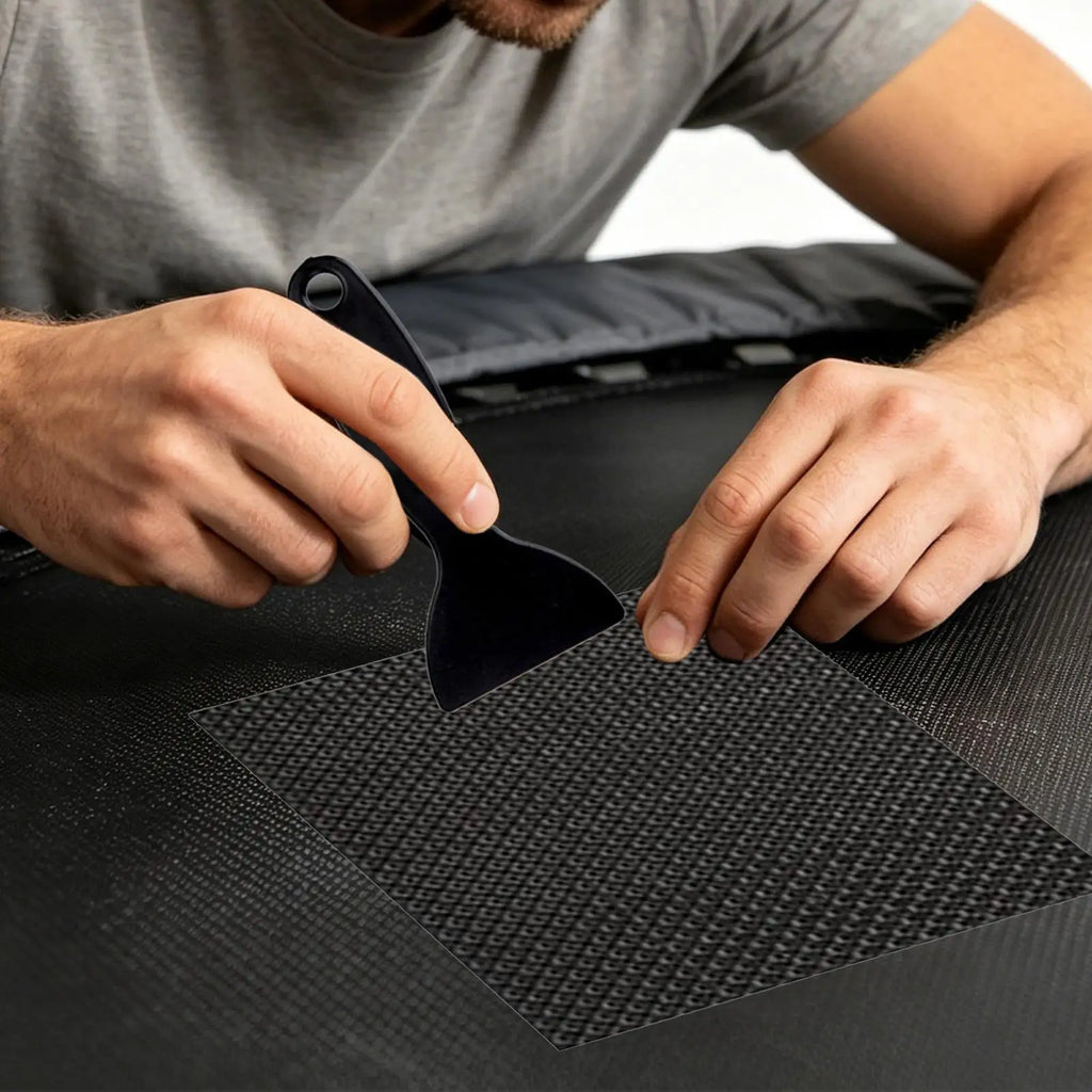 Trampoline Patch Repair Kit – Cuttable All-Weather Mat Fix